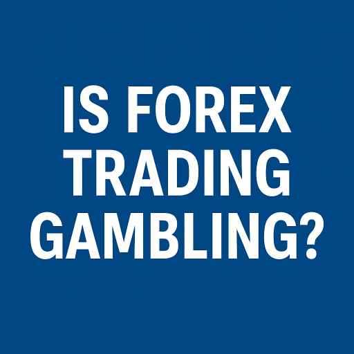 Upwardhabbits image on is forex trading gambling? Image with the question is forex trading gambling