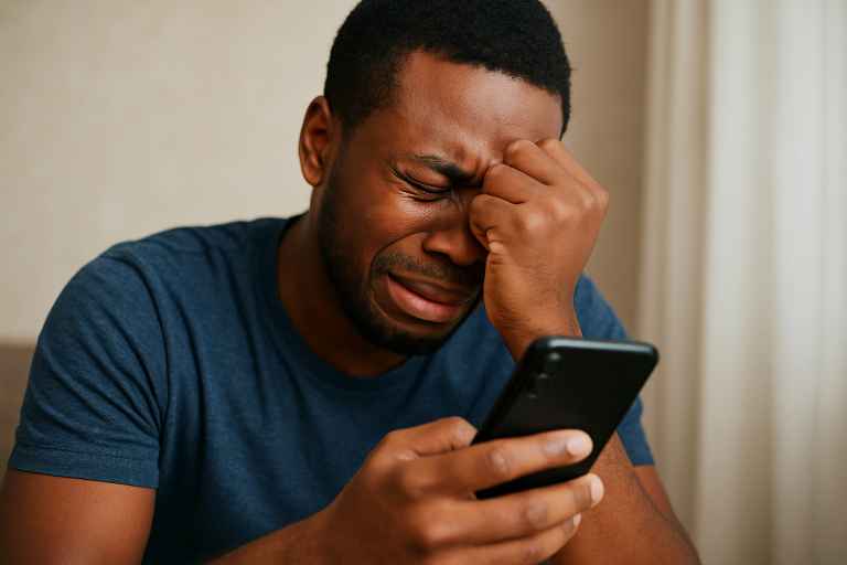 Upwardhabits on how to stop betting addiction A man crying after loosing his savings to sport betting/gambling, arising the need,How to stop betting addiction
